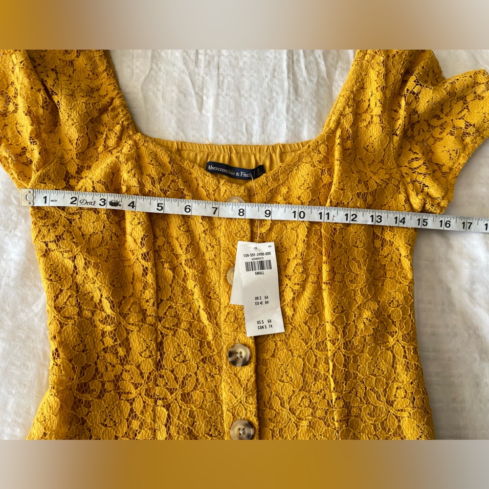 Abercrombie & Fitch Eyelet Lace Dress - Picture 8 of 11